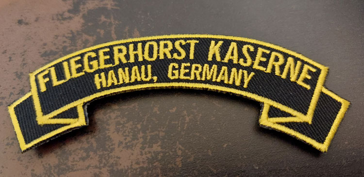 Fliegerhorst Kaserne banner patch.