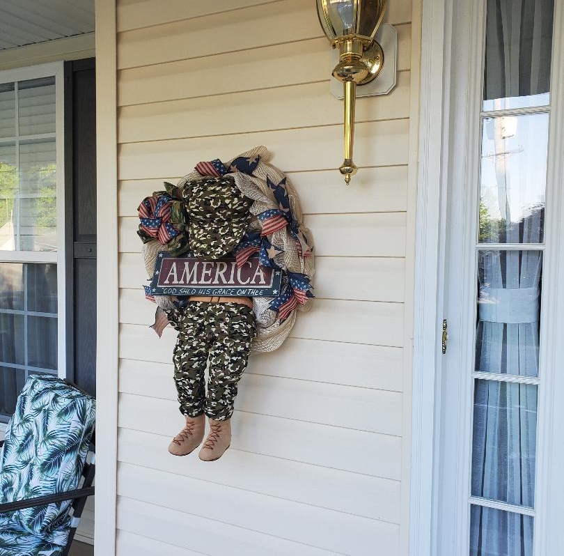 Sgt. Austin's house, Memorial Day 2022.
