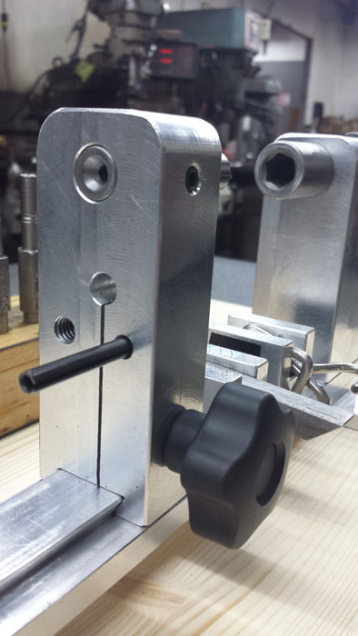 Homemade Ollie Baker mainspring winder.