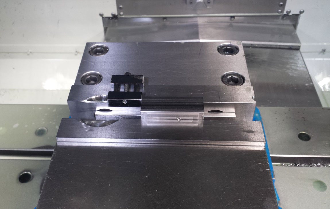 Purchased vise stop.